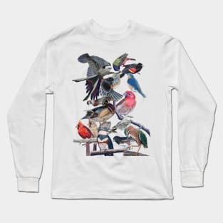 Birds Long Sleeve T-Shirt